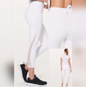 Lululemon Train Times 7/8 White Size 4
